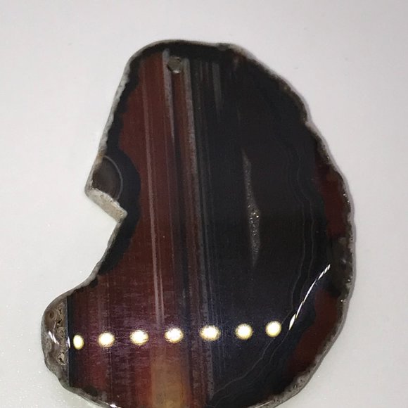 Agate Geode Slice Focal - Picture 8 of 8